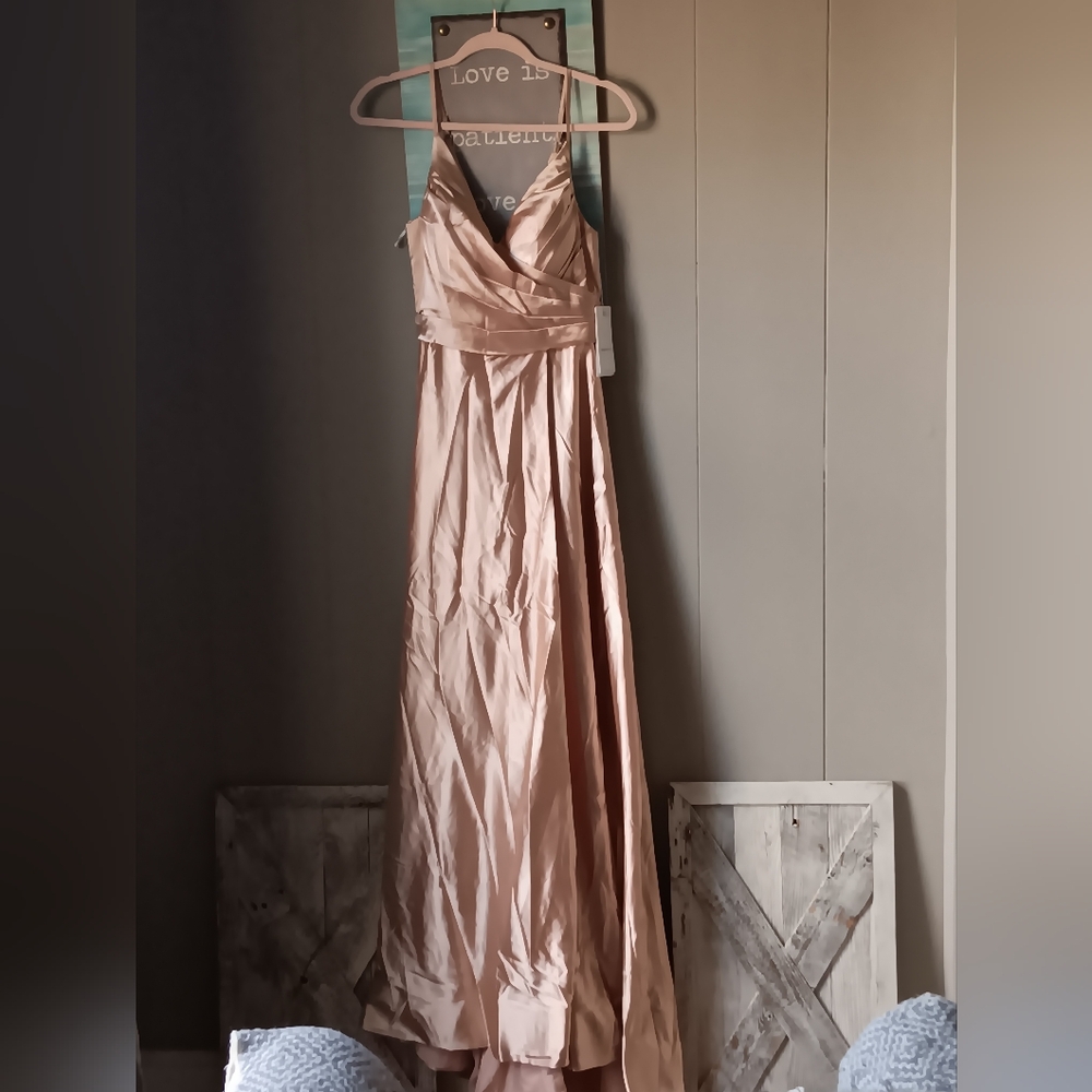 NWT Witness of Love  Blush Long Gown Size 4⚘️